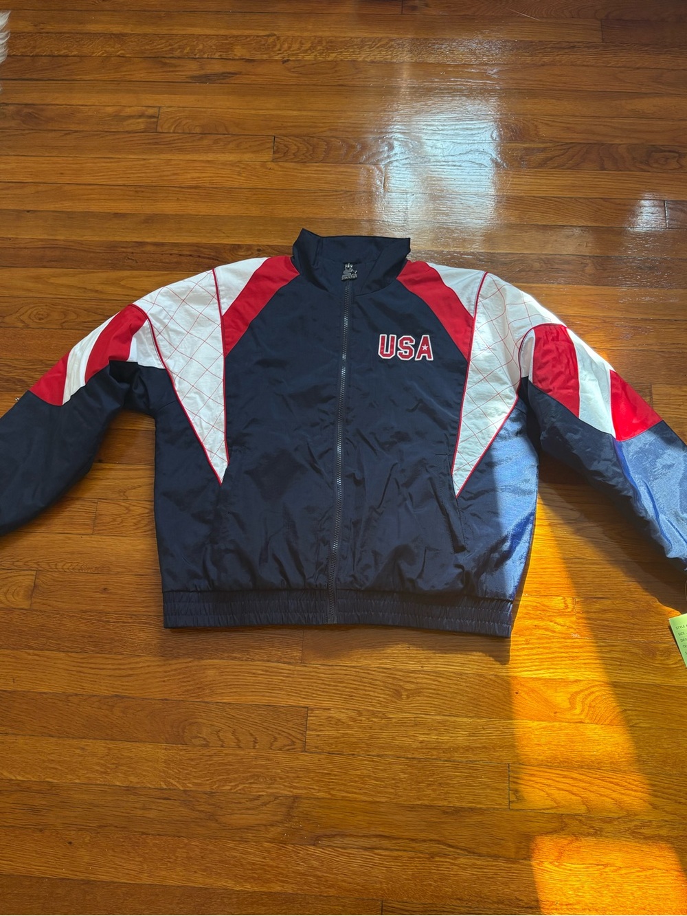 USA starter jacket Navy, Red & White bomber Jacket